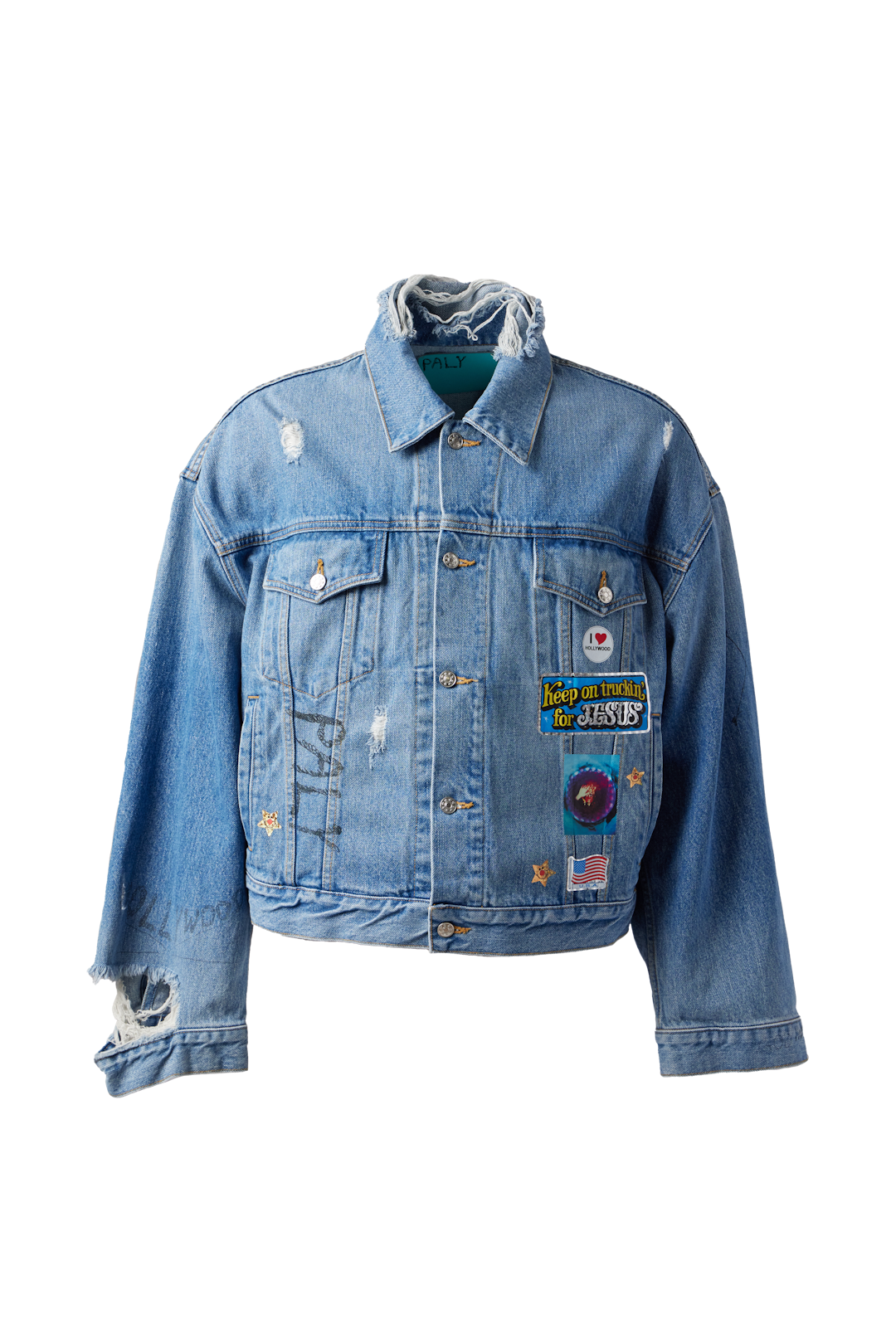 PALY - Try-Hard Denim Trucker Jacket product image