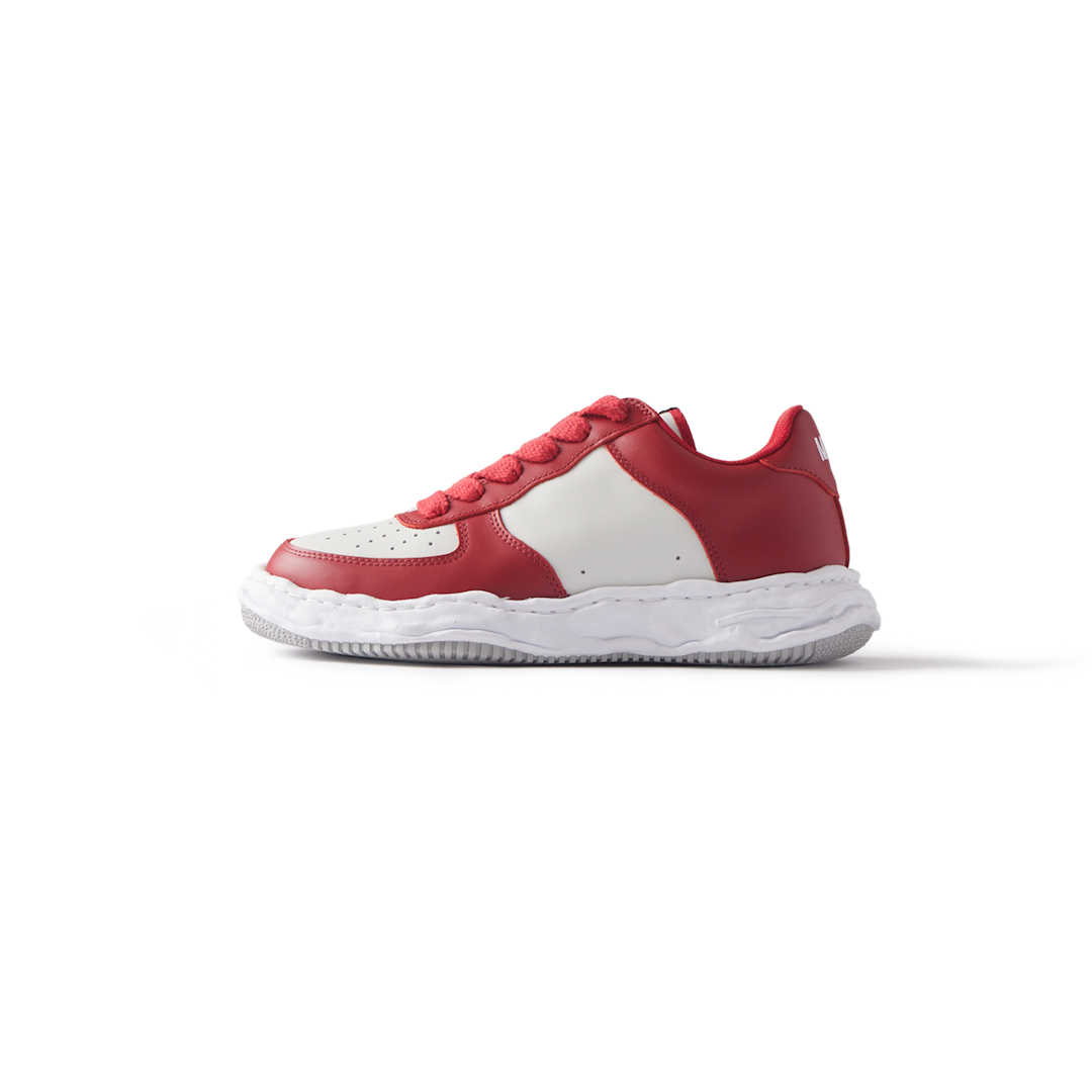 MAISON MIHARA YASUHIRO - Wayne Low Leather Sneaker (Red/White) product image