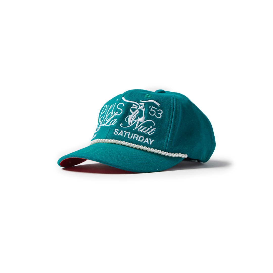 MR. SATURDAY - Pearl Rope DLN Hat (Green) product image