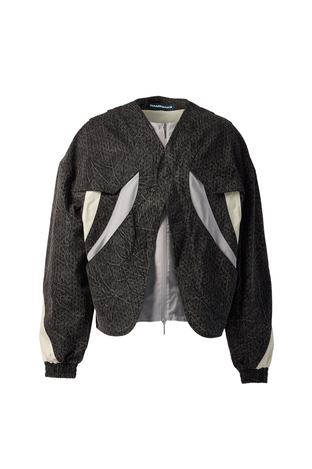 NAMESAKE - Enzo Nylon Denim Jacket (Black) product image