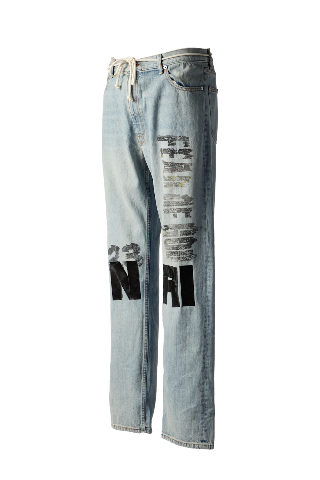RRR123 x FEAR OF GOD - Inri He Rose Denim Jeans product image