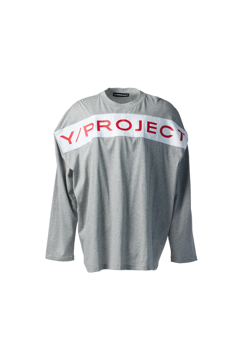 Y/PROJECT - Scrunched Logo L/S T-Shirt product image